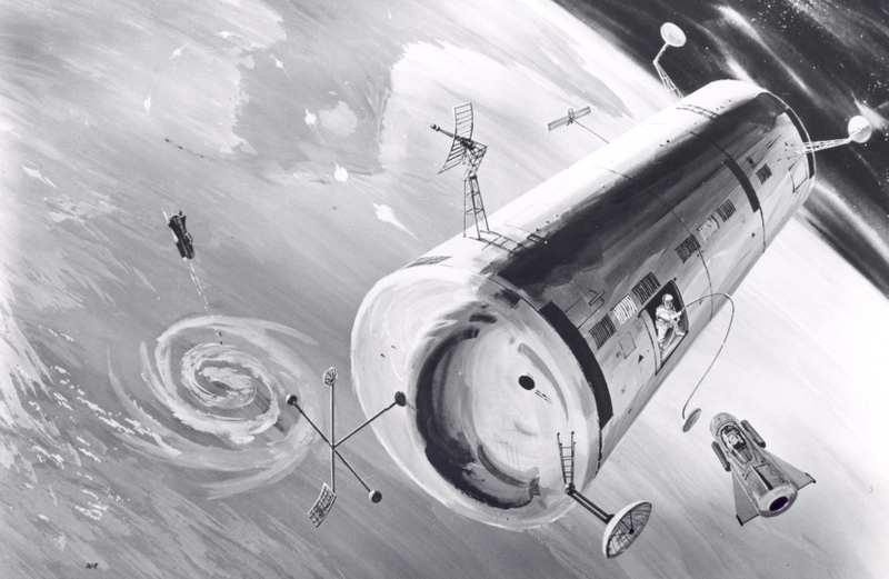 Illustration for article titled MOL, la increíble estación espacial diseñada para espiar al mundo durante la Guerra Fría